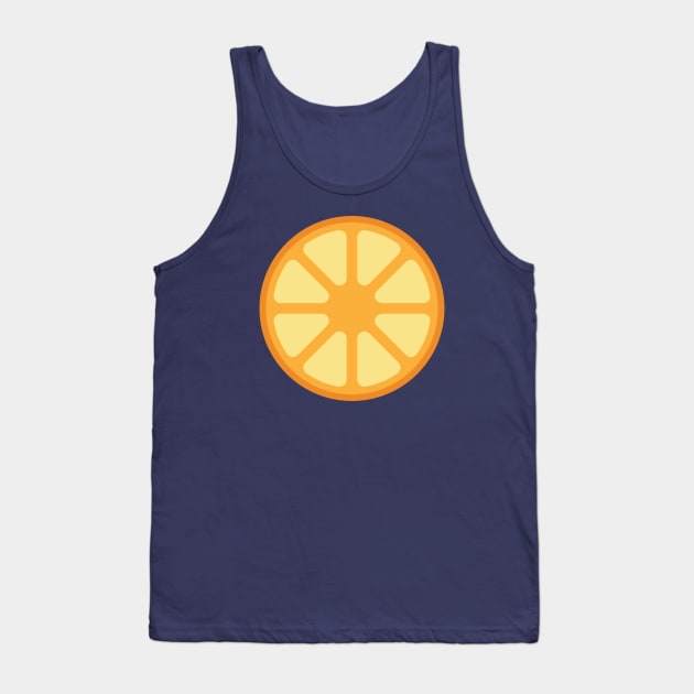 Kawaii Orange Tank Top by Sasyall